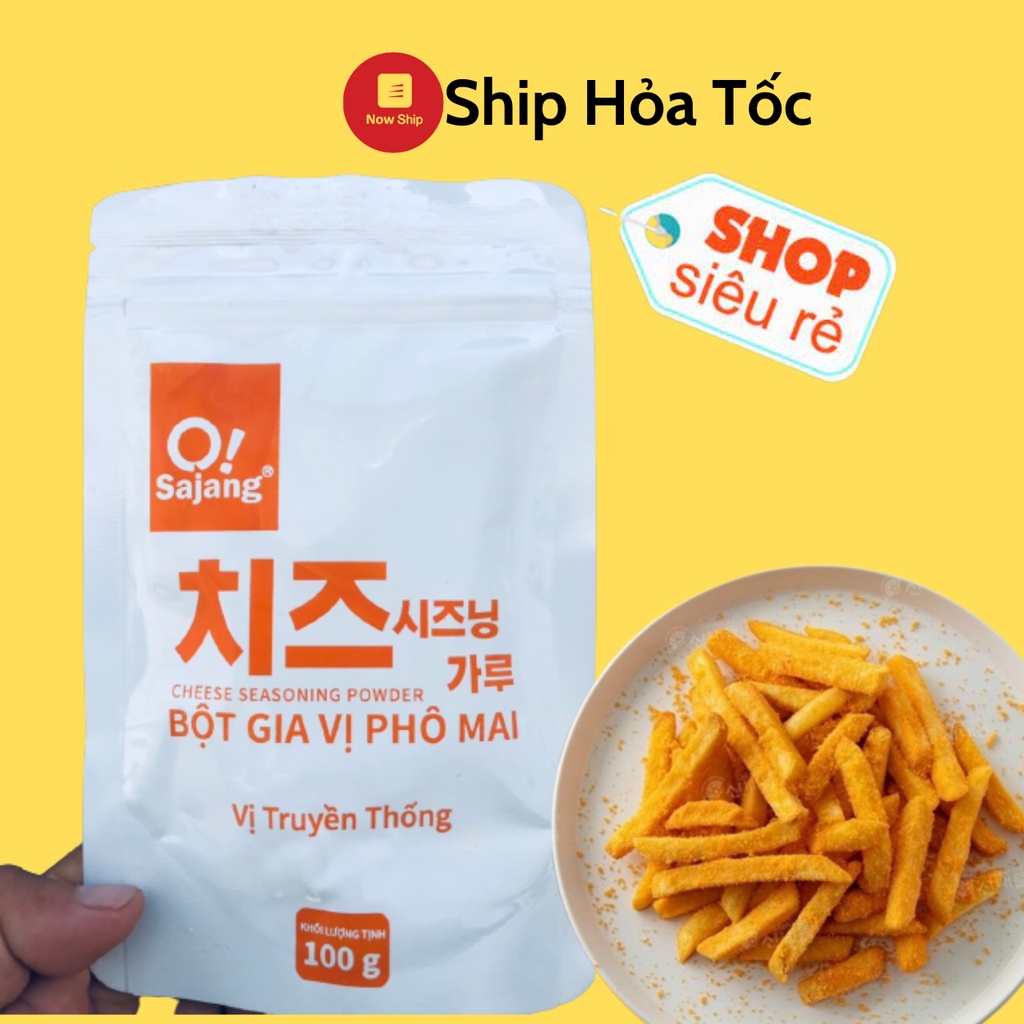 Bột phô mai lắc Sajang Hàn Quốc 100g- Ngon số 1