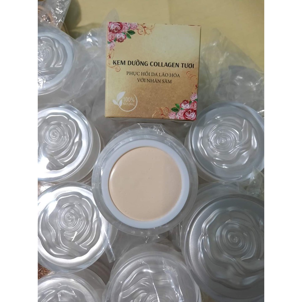 Kem dưỡng đôngy nhân sâm collagen handmade giúp làm trắng và mịn da hủ 20gr