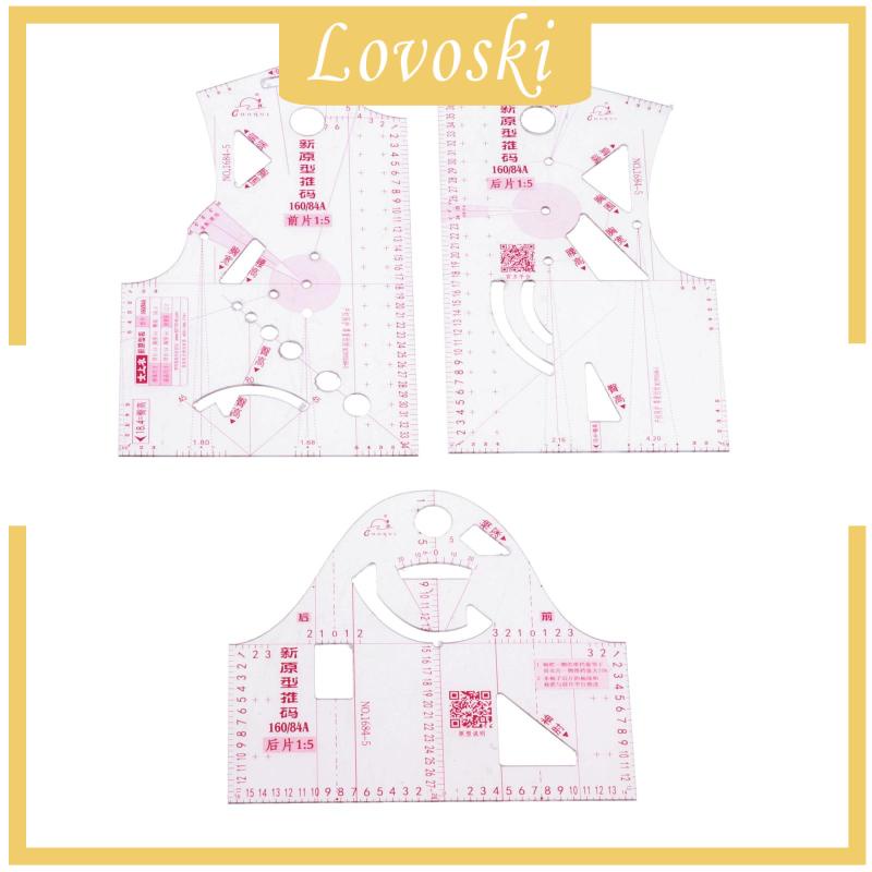 Thước Đo May Quần Áo Trong Suốt Tỉ Lệ 1: 5