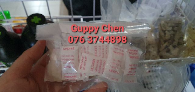 Hút ẩm gói 1g để bảo quản thực phẩm