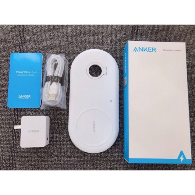 Đế sạc Power Wave Anker cho Iphone và Apple Watch