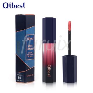 Son kem lì mịn mượt như nhung lâu trôi và không khô môi Qibest