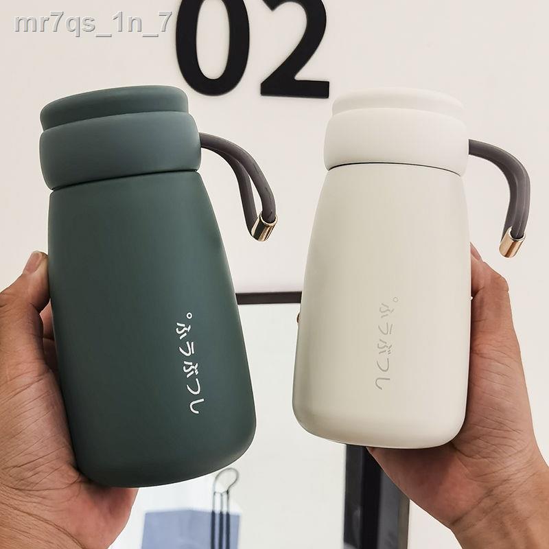 ℗Cốc giữ nhiệt Nhật Bản cho nam và nữ cầm tay sáng tạo nghệ thuật sinh viên dễ thương cặp đôi nhỏ bụng