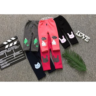 3 ri quần legging nỉ lông