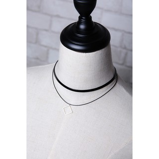 CHOKER 2 TẦNG MẶT VUÔNG