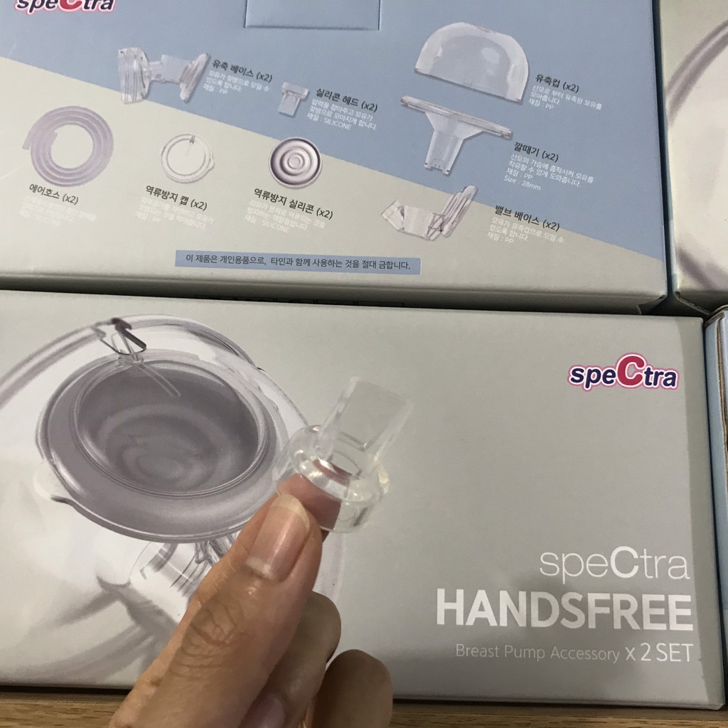 Van Silicon Cup hút sữa Spectra Handsfree