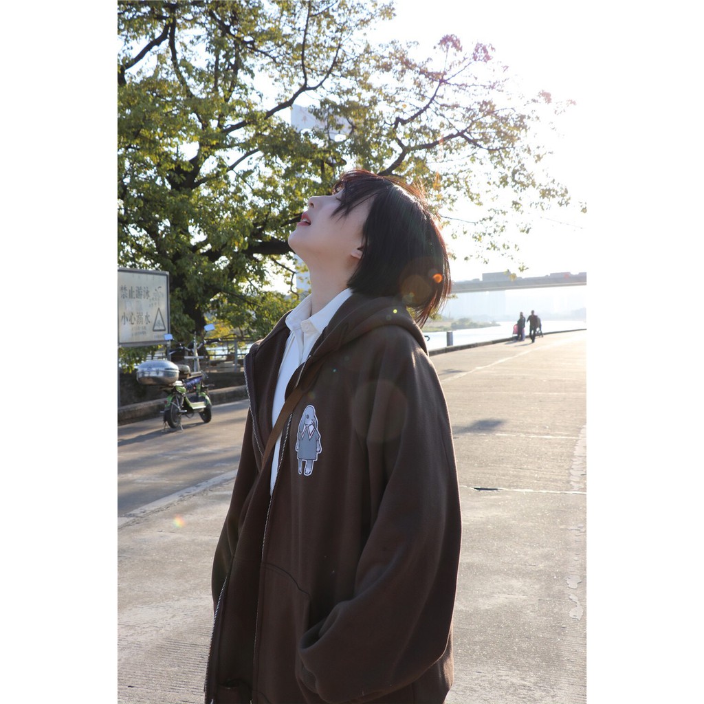 ÁO HOODIE NỮ IN HÌNH THỎ XINH KÈM MŨ CHẤT NỈ BÔNG KIỂU DÁNG ÁO HOODIE FORM RỘNG HOT HIT | BigBuy360 - bigbuy360.vn