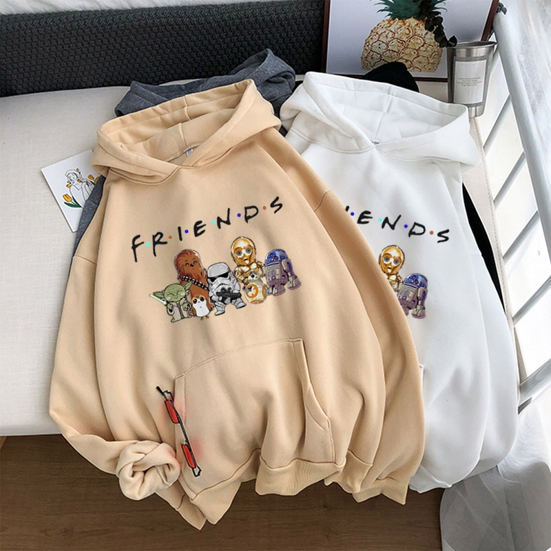 Áo khoác Hoodie in hình nhân vật phim hoạt hình Disney dễ thương