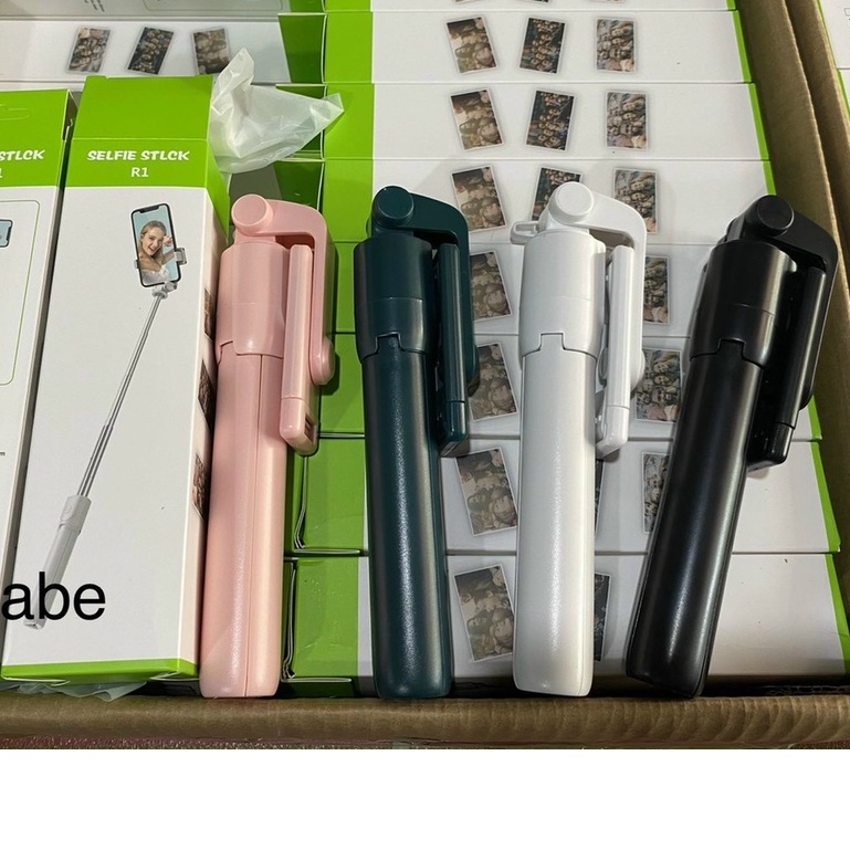 Gậy chụp ảnh 3 chân có đèn led trợ sáng Gậy tự sướng selfie chụp hình bluetooth điều khiển từ xa xoay nhiều góc độ