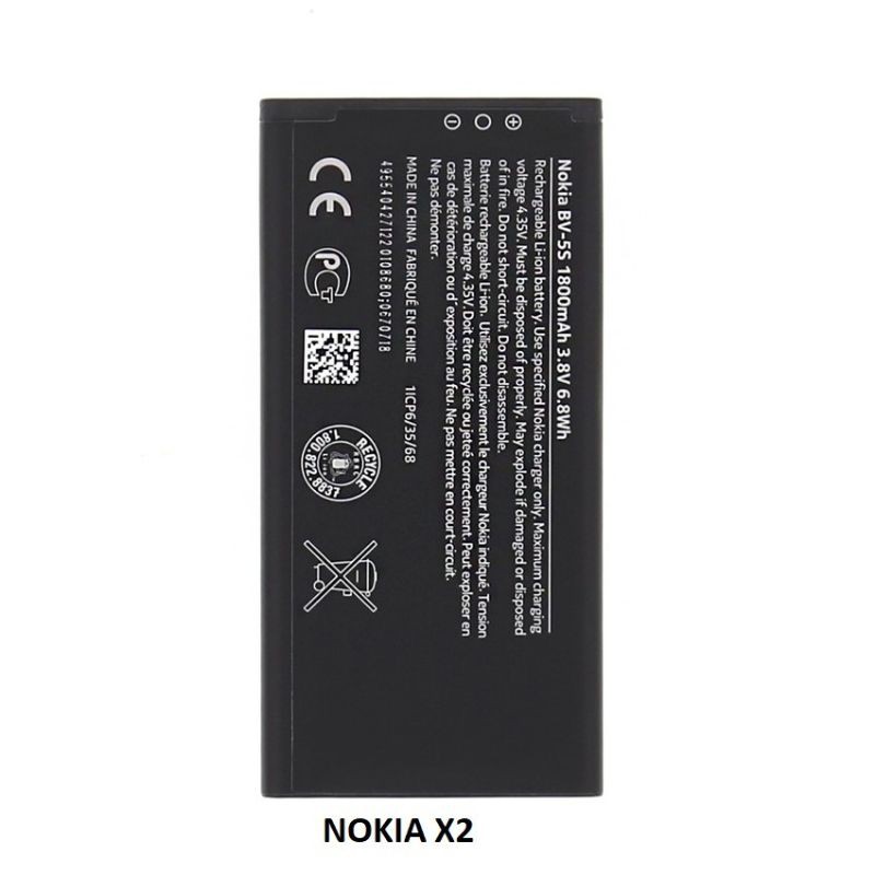 Pin nokia X2 Dual sim bv_5s xịn chính hãng bảo hành 6 tháng.