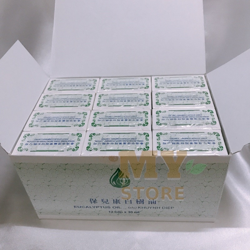 (Chính Hãng) Dầu Khuynh Diệp Hồng Kông Eucalyptus Oil 30ml