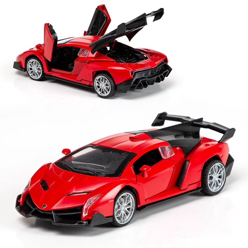 Mô Hình Xe Lamborghini Veneno Đua Đồ Chơi Cho Bé Trai