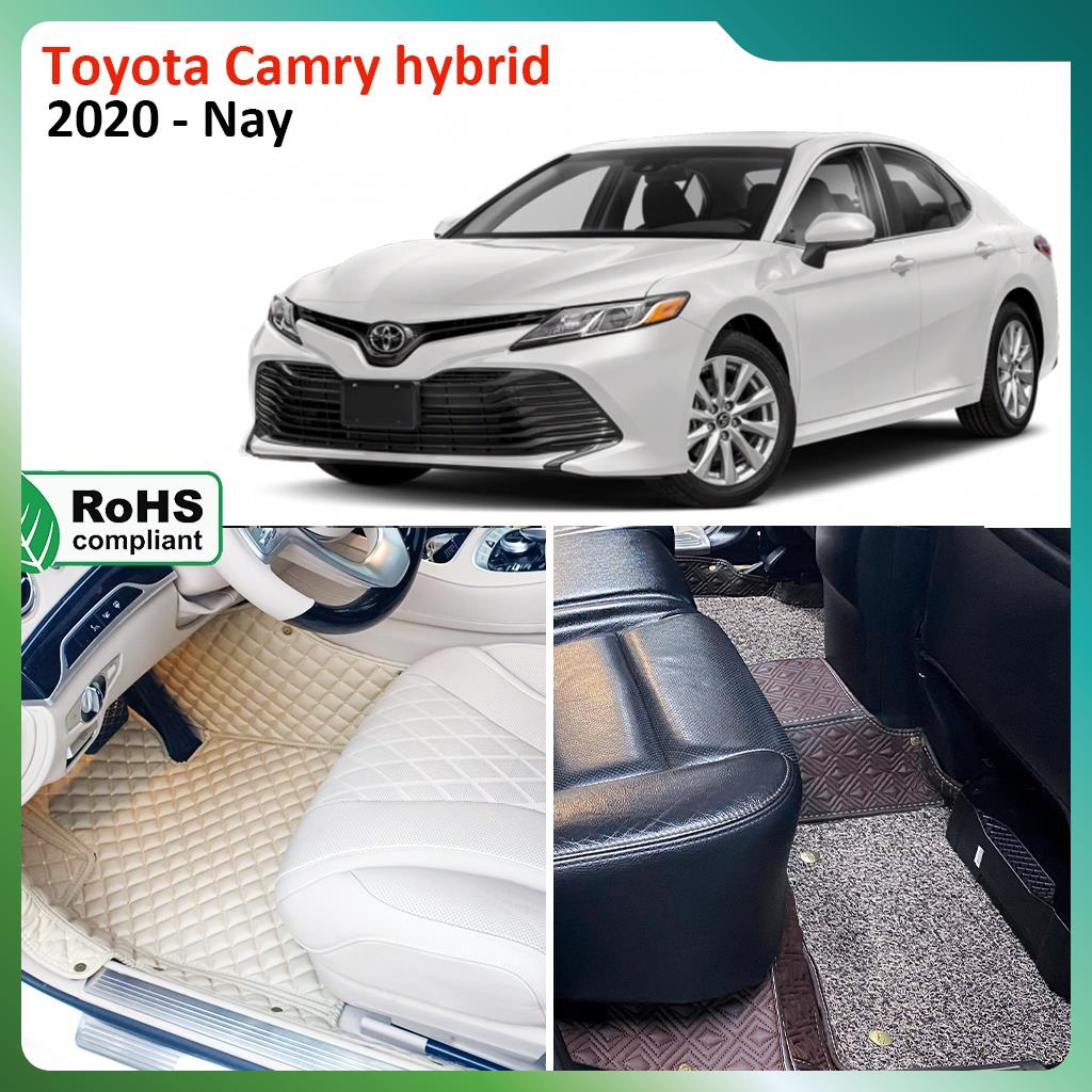 Thảm lót sàn 6D CAO CẤP Toyota Corolla Cross hybrid 2020-nay che phủ 95%, chống ồn, chống nước hiệu 