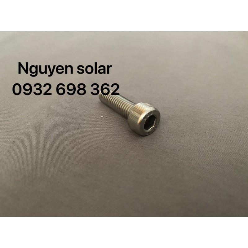 Lục Giác M8 inox 304 25mm không rỉ sét