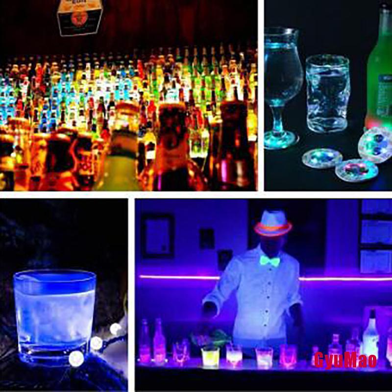 Miếng Dán Chai Nước Có Đèn LED Mini Độc Đáo Trang Trí Lễ Hội/ Quán Bar