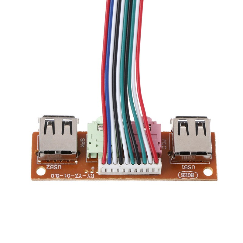 Bảng Mạch Âm Thanh 2 Cổng Usb 2.0 Cho Máy Tính