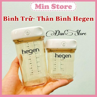 Bình trữ sữa hegen, thân bình sữa hegen 150ml 240ml 330ml chính hãng
