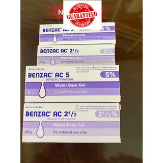 [15/60] (Benzoyl Peroxide) Kem hỗ trợ Benzac AC 2.5%/5%