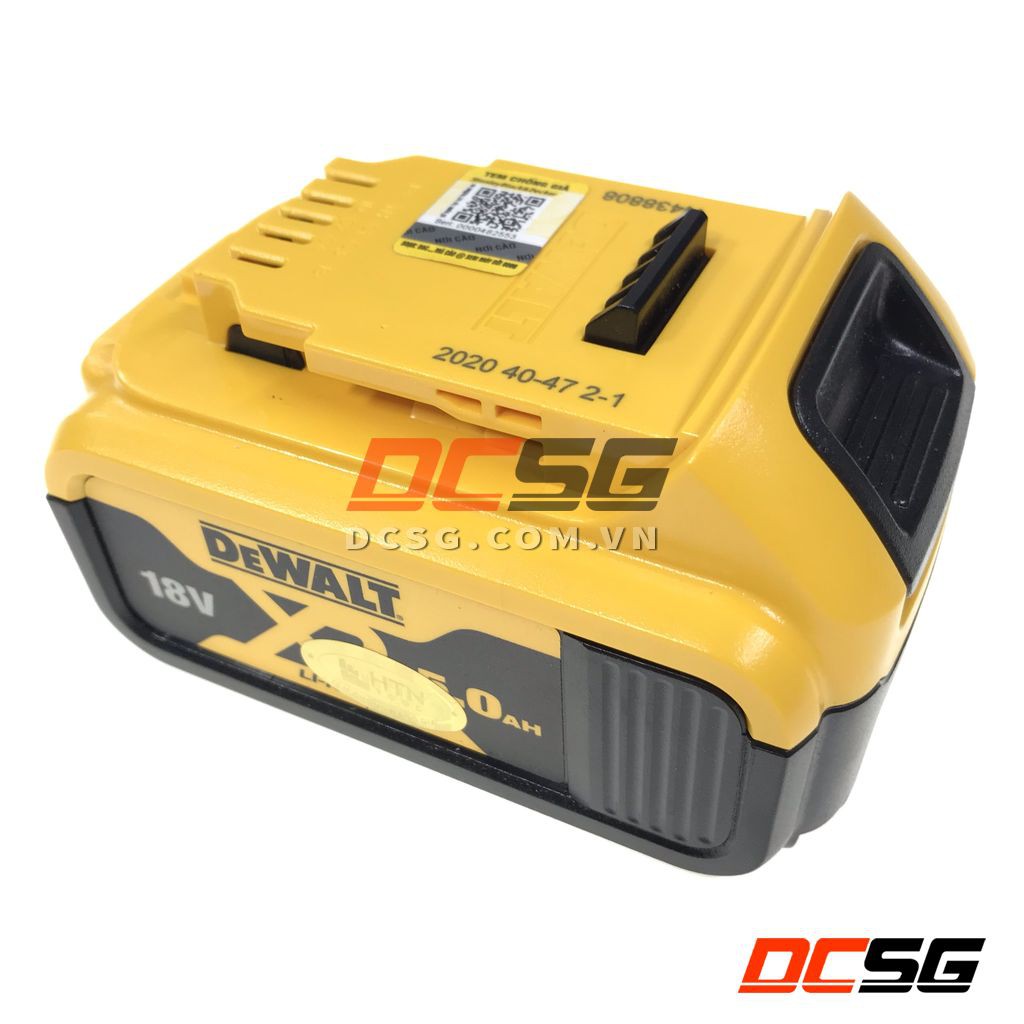 Pin LITHIUM ION XR 18V 5.0 Ah Dewalt DCB184-B1 | DCSG