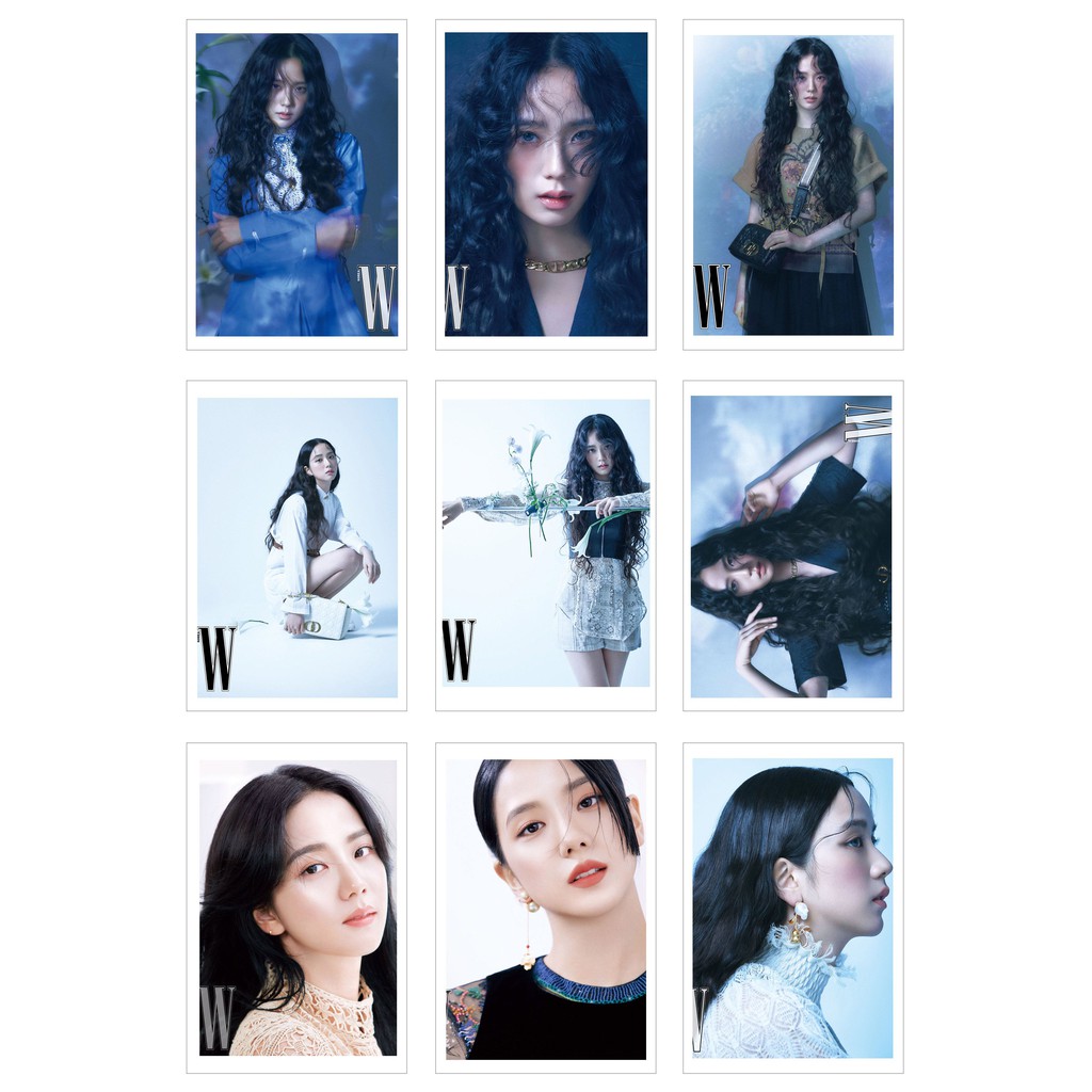 [Ép Lụa] Lomo Card 45 Ảnh JISOO Magazine