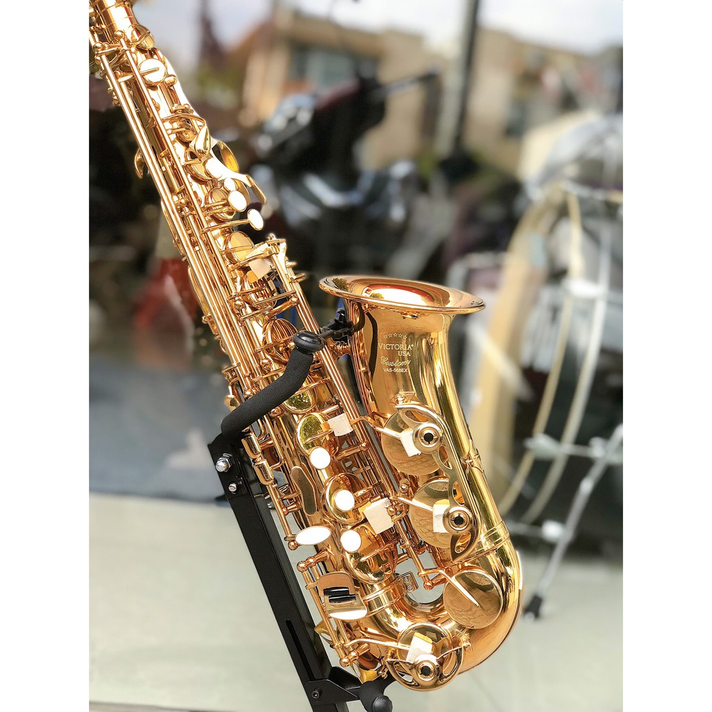 Kèn saxophone alto Victoria VAS 568EX Vàng