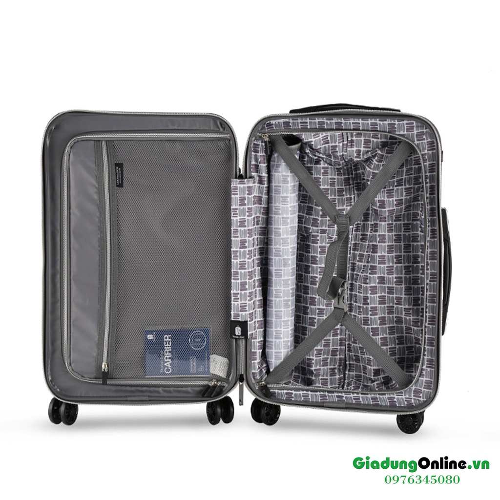 Vali Lock&amp;Lock Travel Zone 20inch LTZ960 Có Ngăn Đựng Ipad &amp; Khóa số - Larva Store