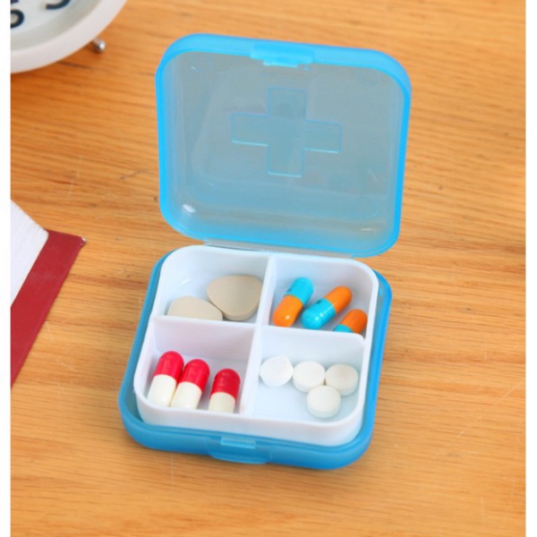 Hộp Đựng Thuốc Mini Chia Ngăn Tiện Lợi DANA