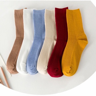 COMBO 1 vớ len 2 sọc và 2 vớ cổ cao