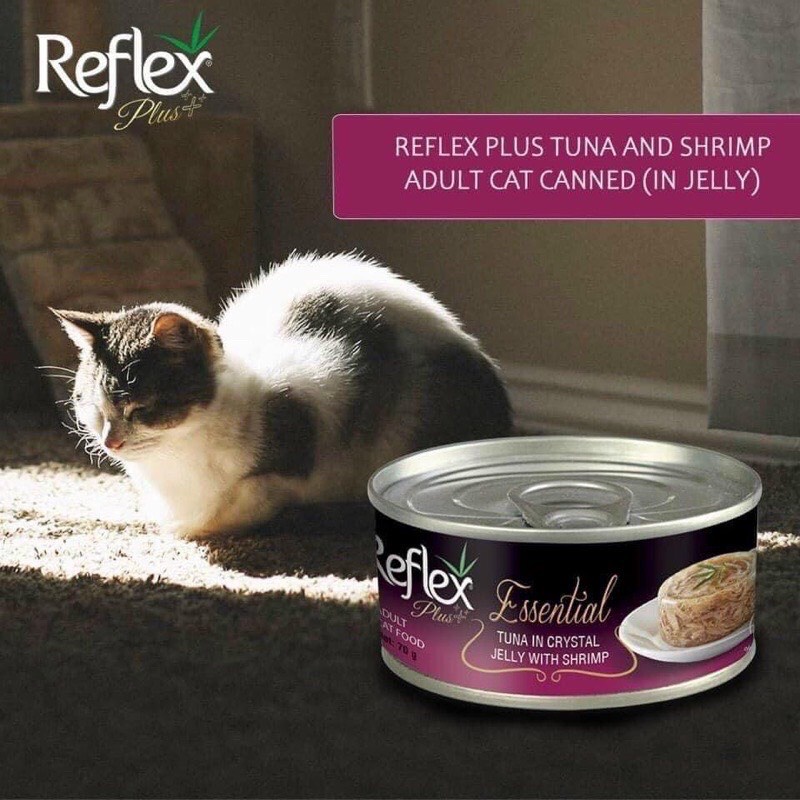 Pate cho mèo Reflex, Pate Reflex Plus cho mèo lon 70gr