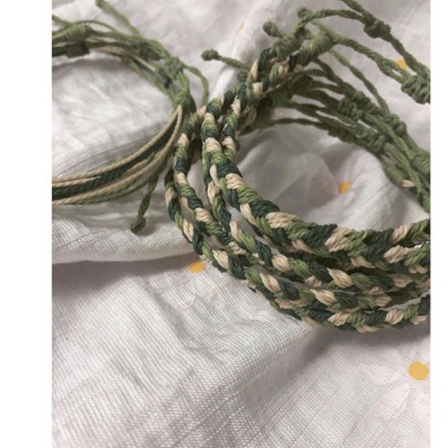 Set vòng waterproof màu matcha