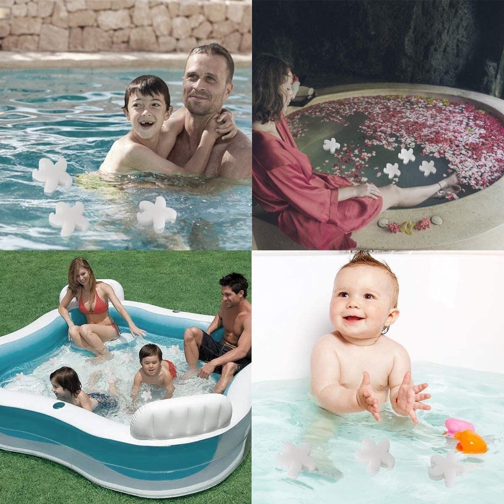 Karen Set 10 Mút Xốp Hấp Thụ Dầu Đa Năng Hình Sao Biển Chống Bụi Bẩn Cho Bồn Nước Nóng