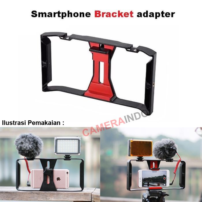 Giá đỡ ổn định máy ảnh cầm tay có đèn led