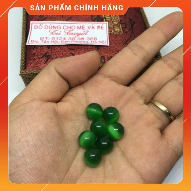 FREESHIP * 1 viên đá mắt mèo xanh lá *