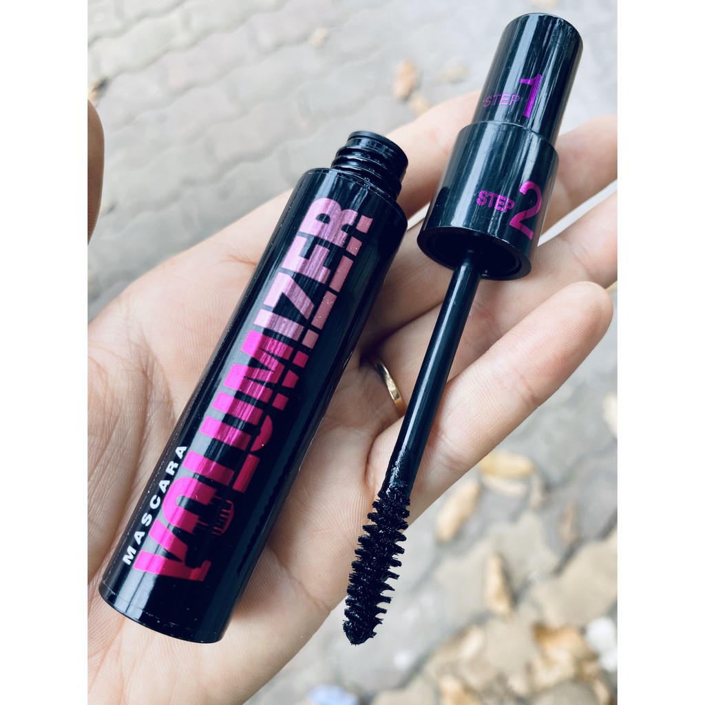 Mascara 2in1 tác động kép chuốt mi dài dày mi chính hãng nội địa sỉ tốt- GIÁ RẺ 09