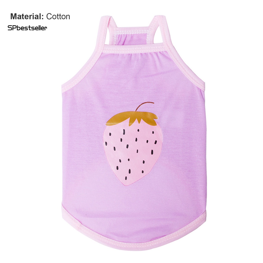 Áo Sát Nách Mềm Mại Dễ Phối Đồ Thời Trang Mùa Hè Cho Cún Cưng