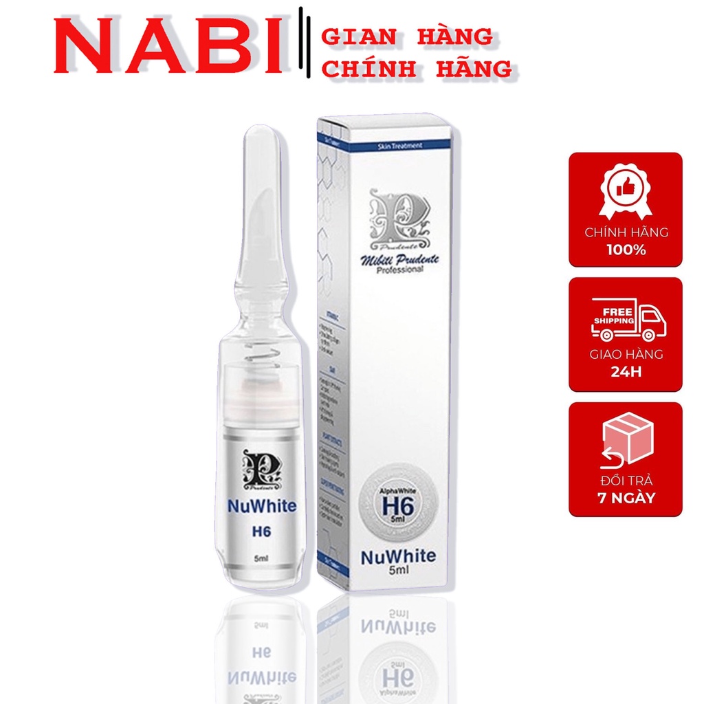 Kem Giảm Thâm Nám Bẹn, Nách - Mibiti Prudente Nuwhite H6