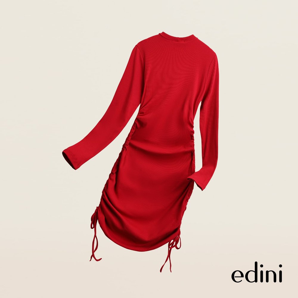 Đầm Thun Gân Dáng Ôm Nhiều Màu EDINI - D1328