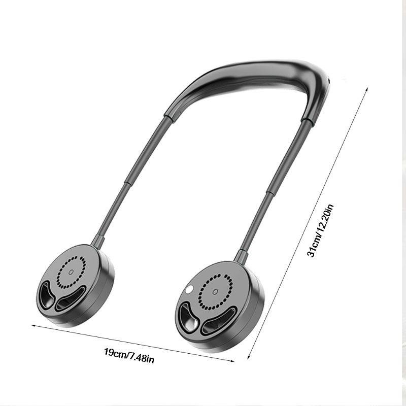 Quạt Đôi Mini Có Thể Sạc Lại Tiện Dụng
