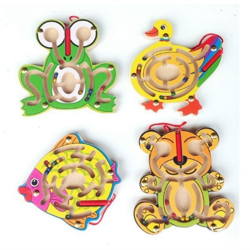 4 món đồ chơi gỗ cho bé