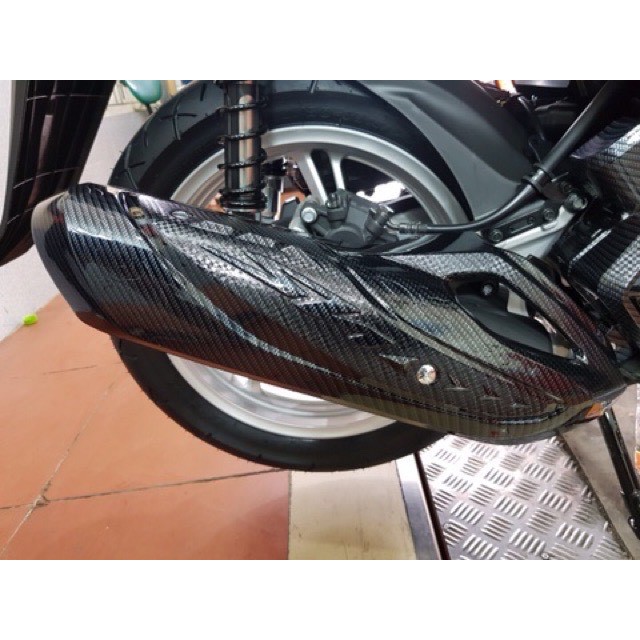 phụ kiện trang trí che pô sh 2022-2020 cacbon