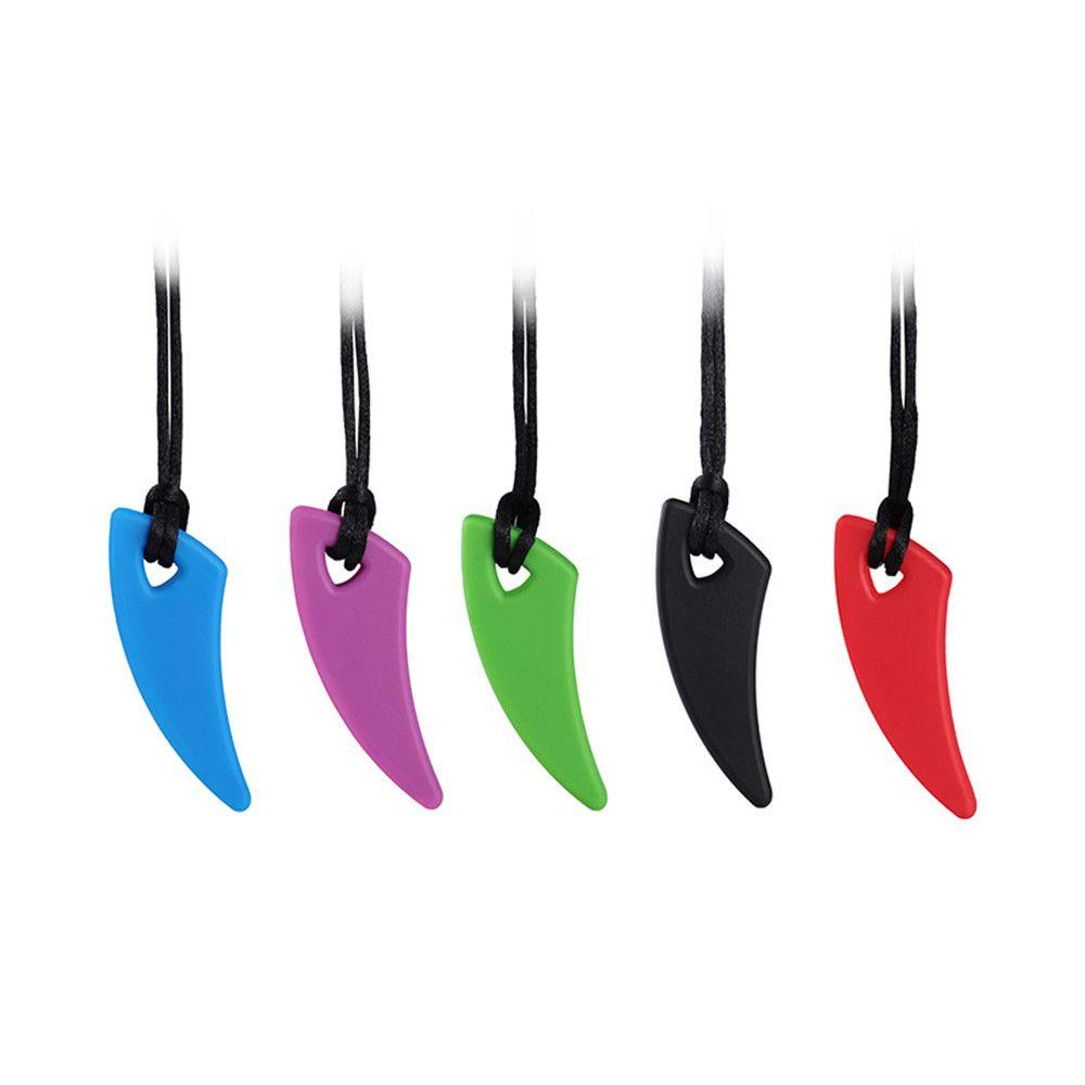 NIUYOU Vòng Cổ Đồ Chơi Bằng Silicone Chống Tự Kỉ Cho Bé Mọc Răng