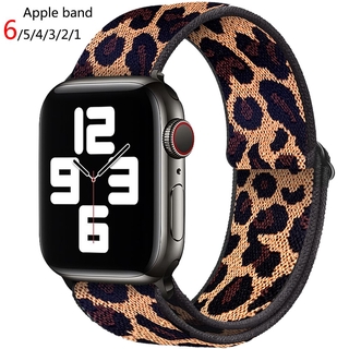 Dây Đeo Nylon Co Giãn Phong Cách Bohemia Thay Thế Cho Đồng Hồ Apple 6 38mm 40mm 42mm 44mm Iwatch Series 6 5 4 3 2