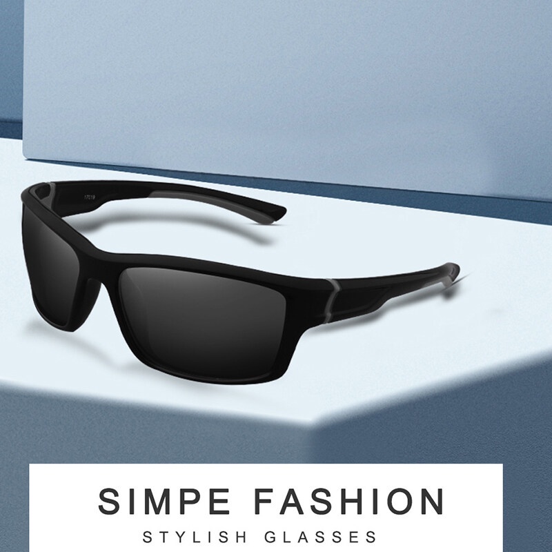 Kính Mát Phân Cực Chống Tia UV400 PTQ Phong Cách Thể Thao Thời Trang Cho Nam