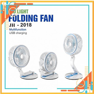 Quạt gập tích điện đa năng jh - 2018