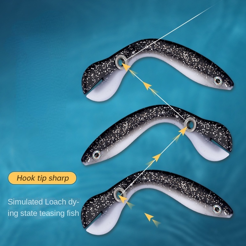 1 Mồi Câu Cá Mềm Nhân Tạo 10cm/6g