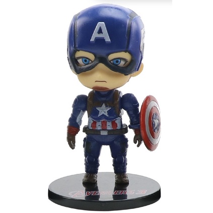 Lẻ 6 mô hình nhân vật Avenger Marvel - Biệt đội siêu anh hùng size 10cm - Mẫu 5