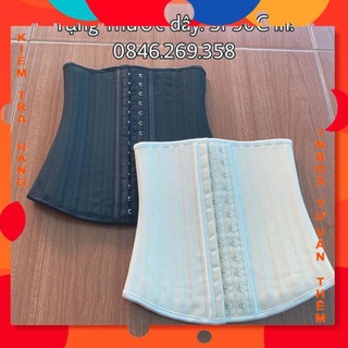 [ Có 3Xs] ĐAI LATEX 25 XƯƠNG NHẬP KHẦU 24-26-29cm ( TẶNG THƯỚC DÂY )