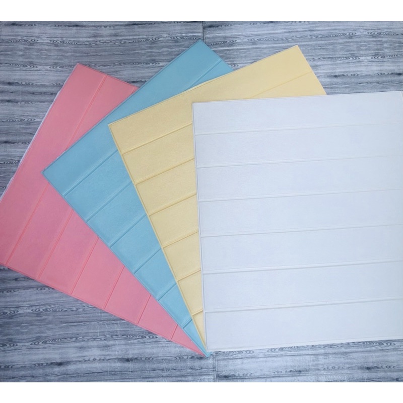 Xốp Dán Tường Hoa văn chất lượng cao cấp dầy 5mm hoạ tiết hoa văn nổi giá siêu rẻ keo dính chắc chắn 5mm