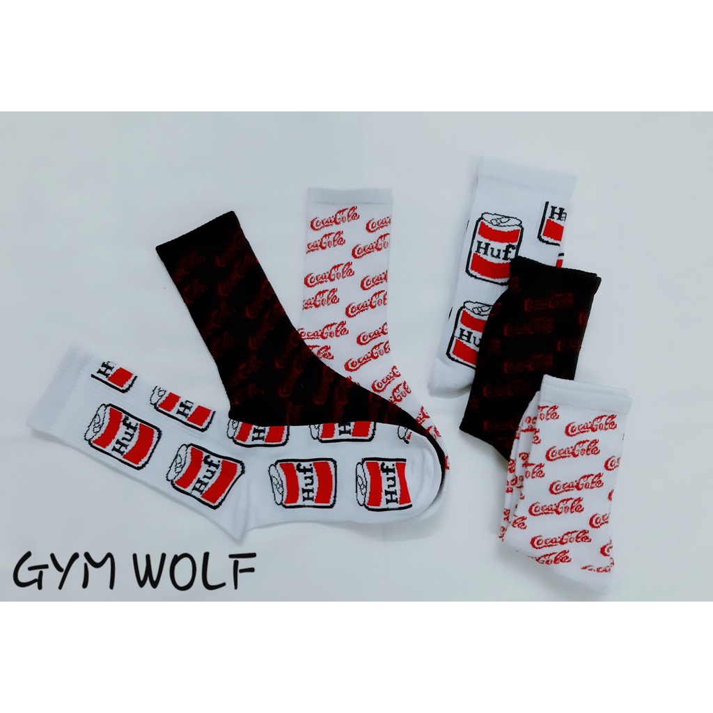 Vớ HUF cổ cao Nam Nữ phong cách thể thao, trẻ trung, năng động.