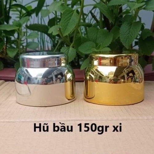 Hủ Đựng Kem ❤ GIÁ RẺ NHẤT ❤ Hũ bầu đựng kem body 120g chiết mỹ phẩm , phụ kiện du lịch